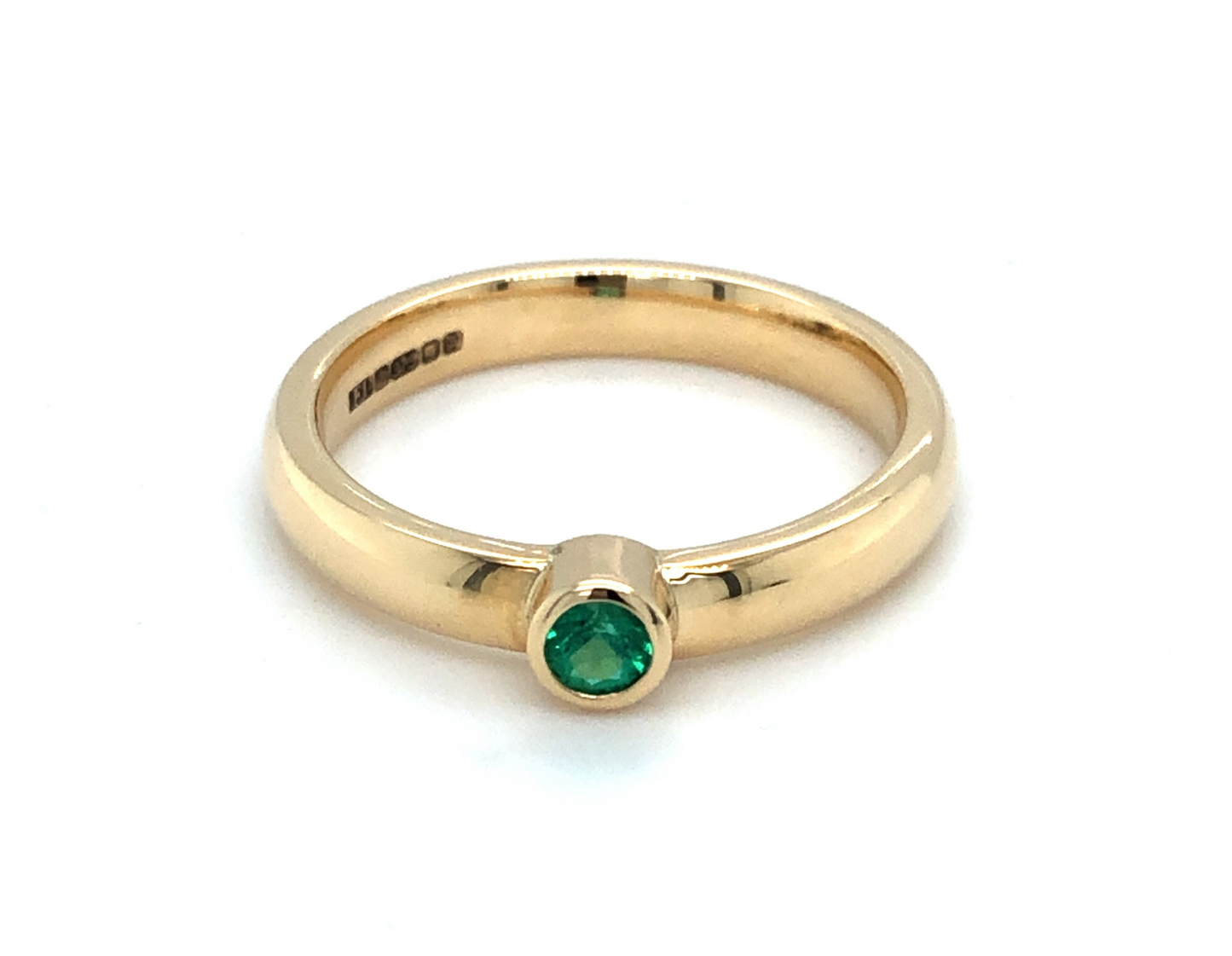 Emerald & Yellow Gold Ring