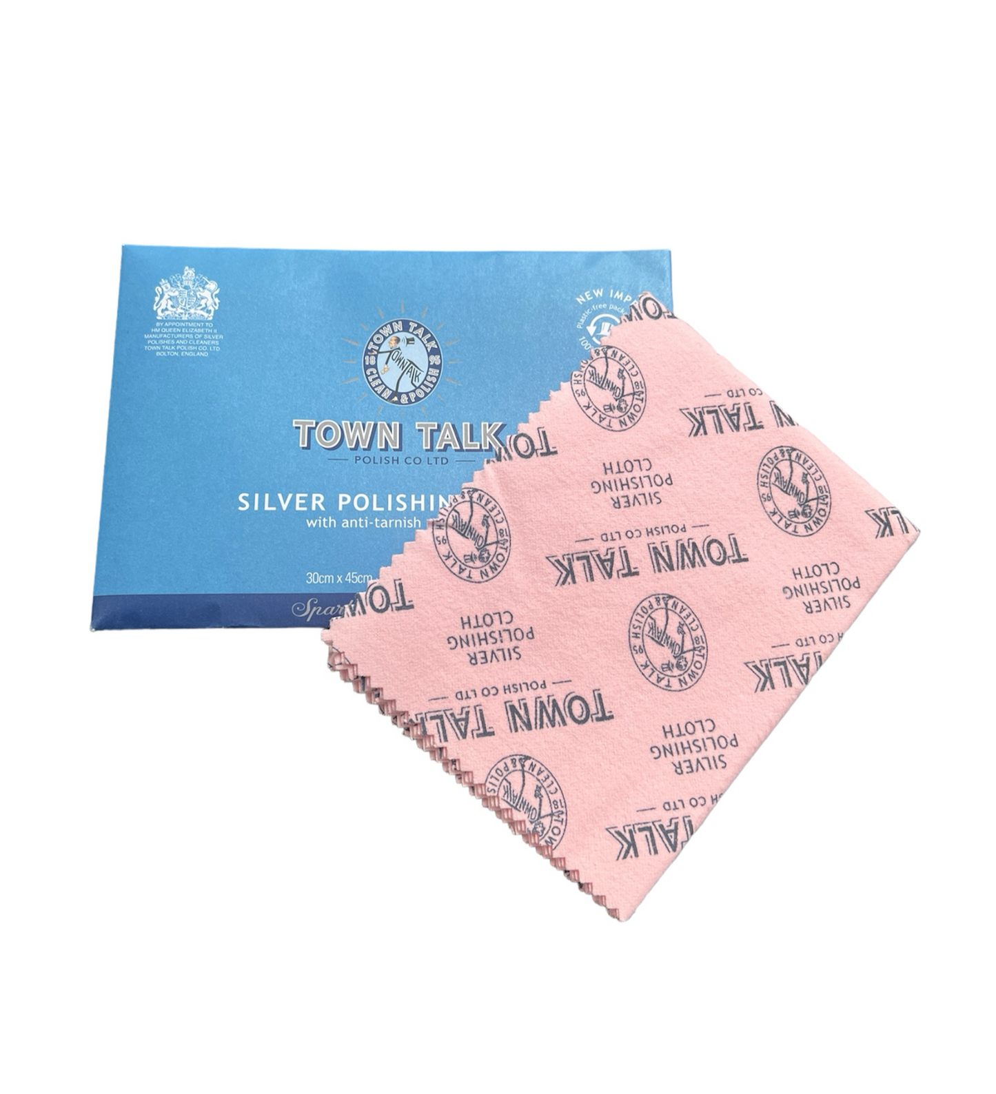 Town Talk Silver Polishing Cloth - Large