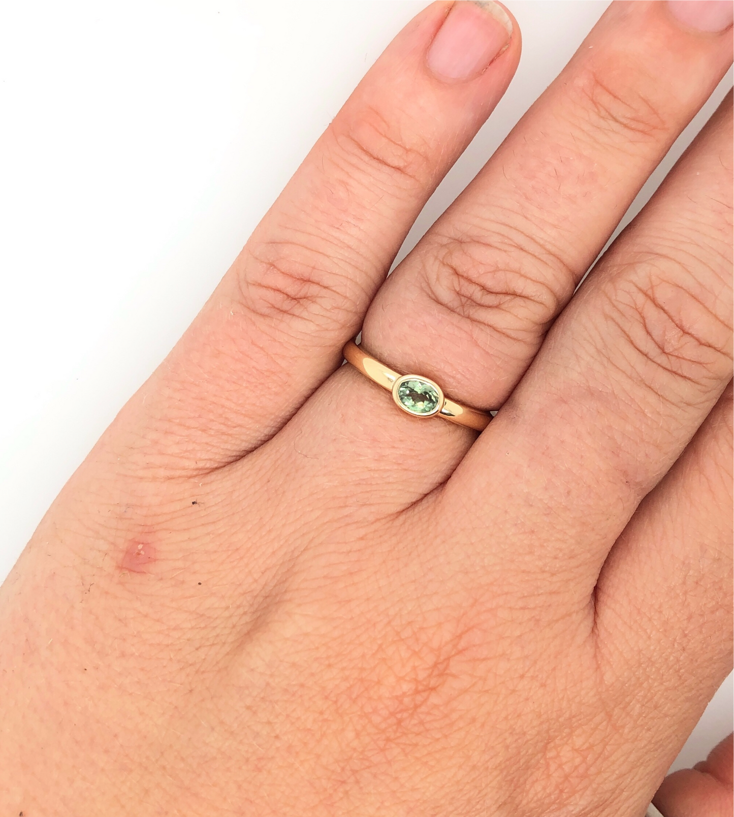 Alexandrite & Yellow Gold Ring