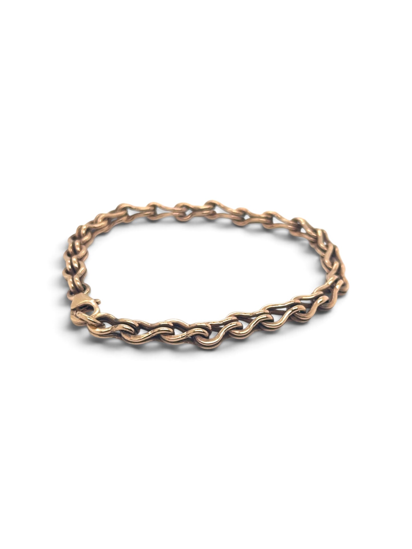Roman Loop Bracelet - 9ct Gold